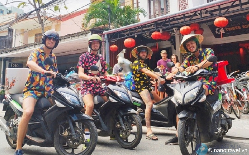 Nhiều du khách chọn lựa thuê xe máy Đà Nẵng