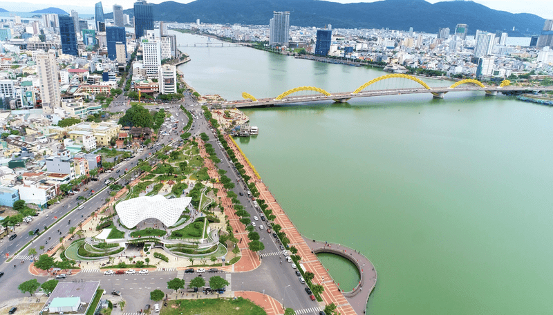Công viên Vườn tượng APEC nơi diễn ra sự kiên khinh khí cầu