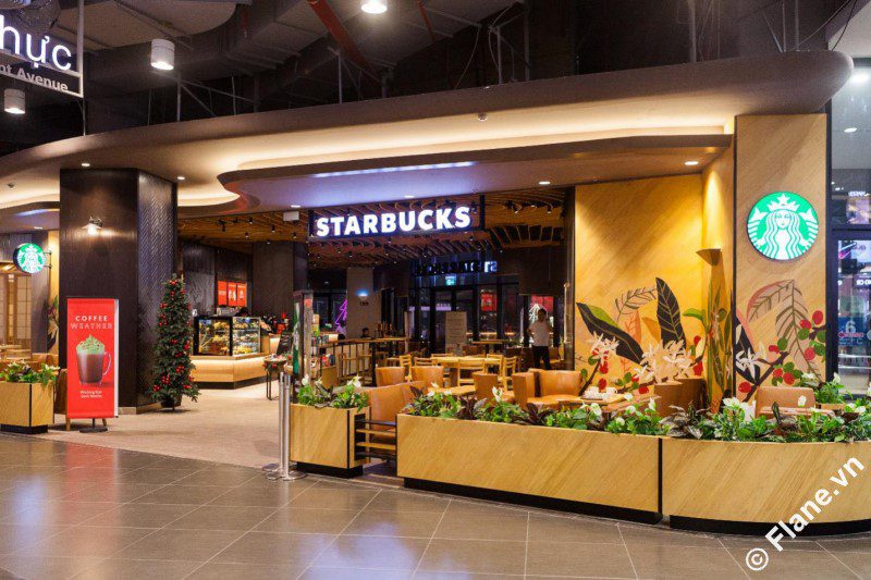 Starbucks ở sân bay Nội Bài