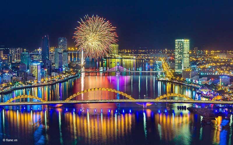 Vé pháo hoa Đà Nẵng ngắm nhìn thành phố về đêm