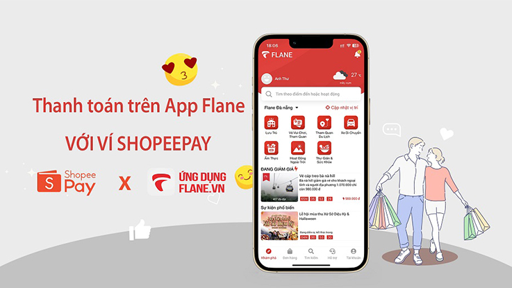 Flane tích hợp thanh toán linh hoạt với ví Shopee Pay trên ứng dụng