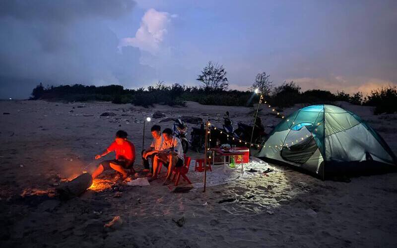 Cắm trại qua đêm tại làng Vân siêu thú vị