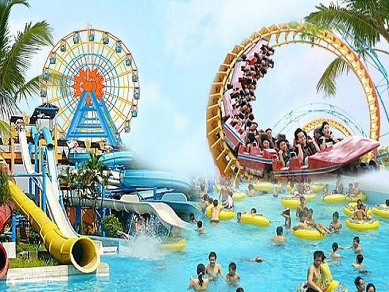 Vé Công Viên Nước Đầm Sen - Nơi giải nhiệt độc đáo giữa Sài Gòn